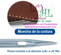 aguja para cuero 287WH 1738 