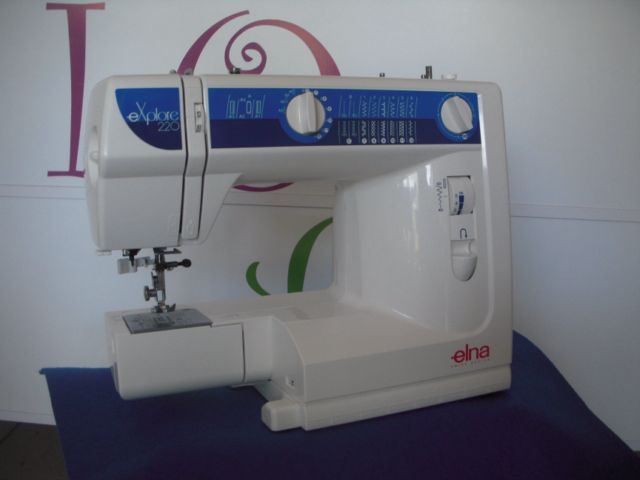 maquina de coser elna 220 brazo libre